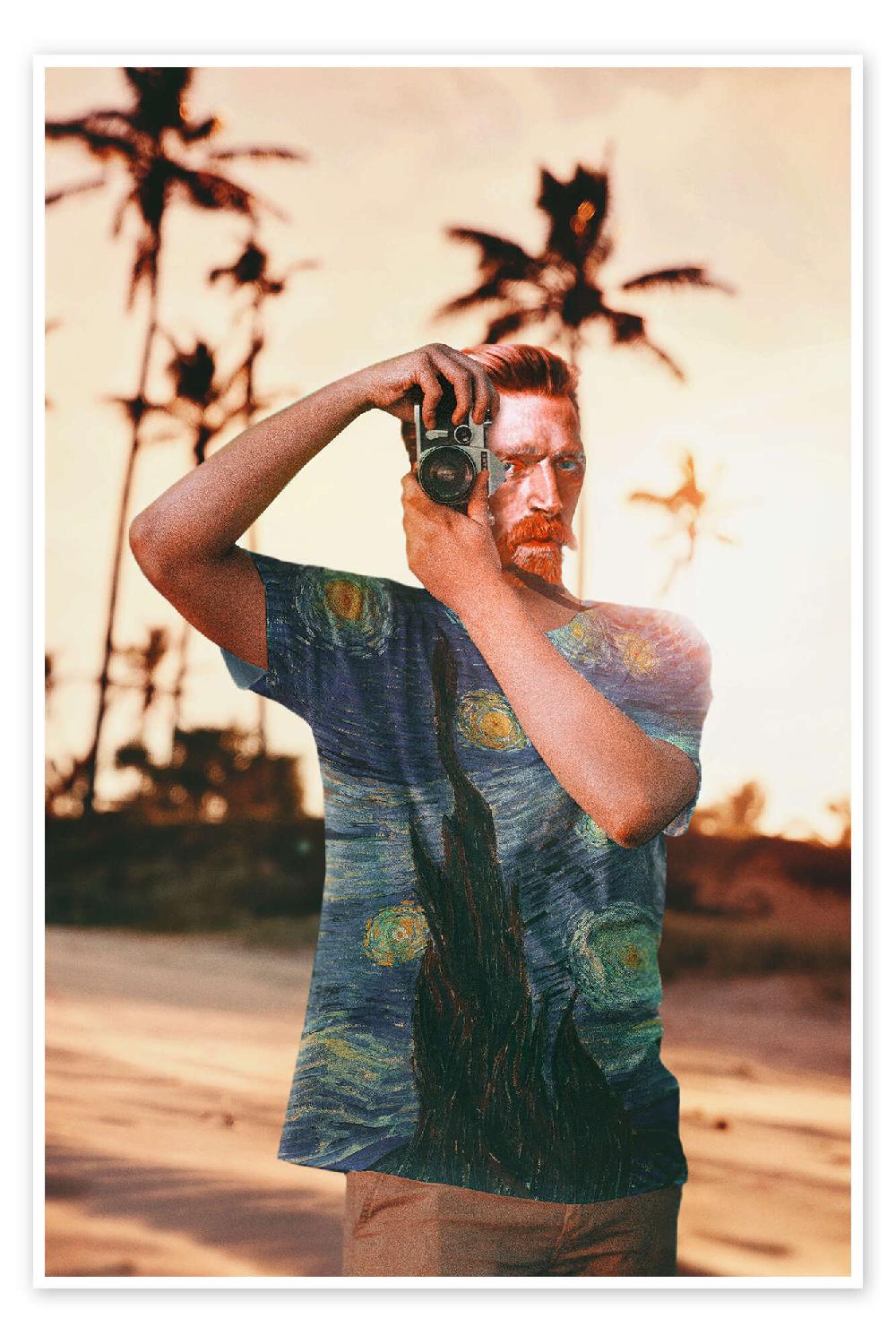 posterlounge Poster Vincent on Vacation