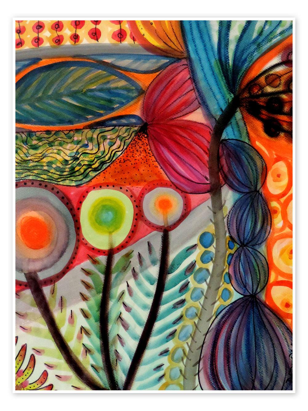 posterlounge Poster vivaces