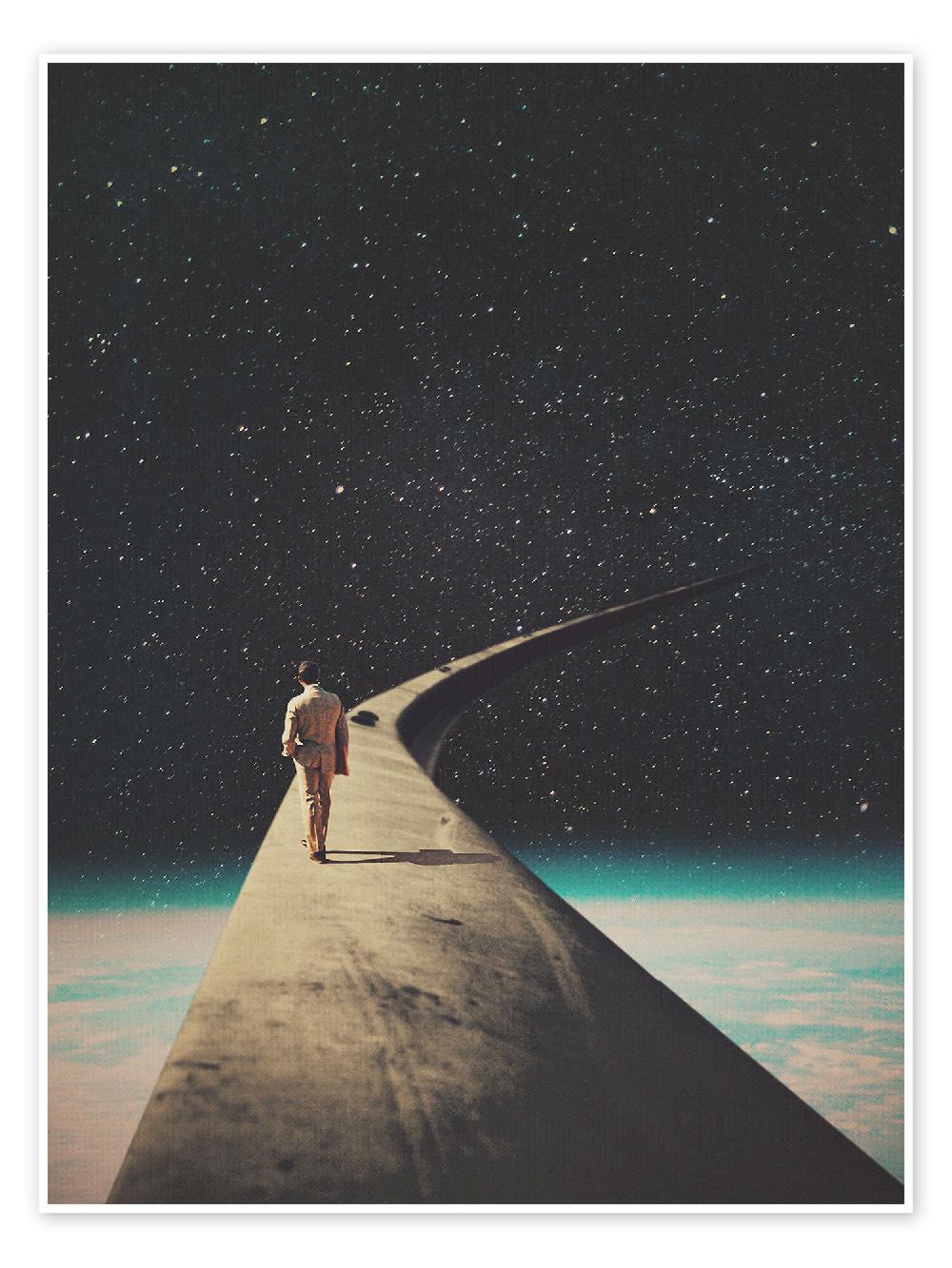 posterlounge Poster We chose this route