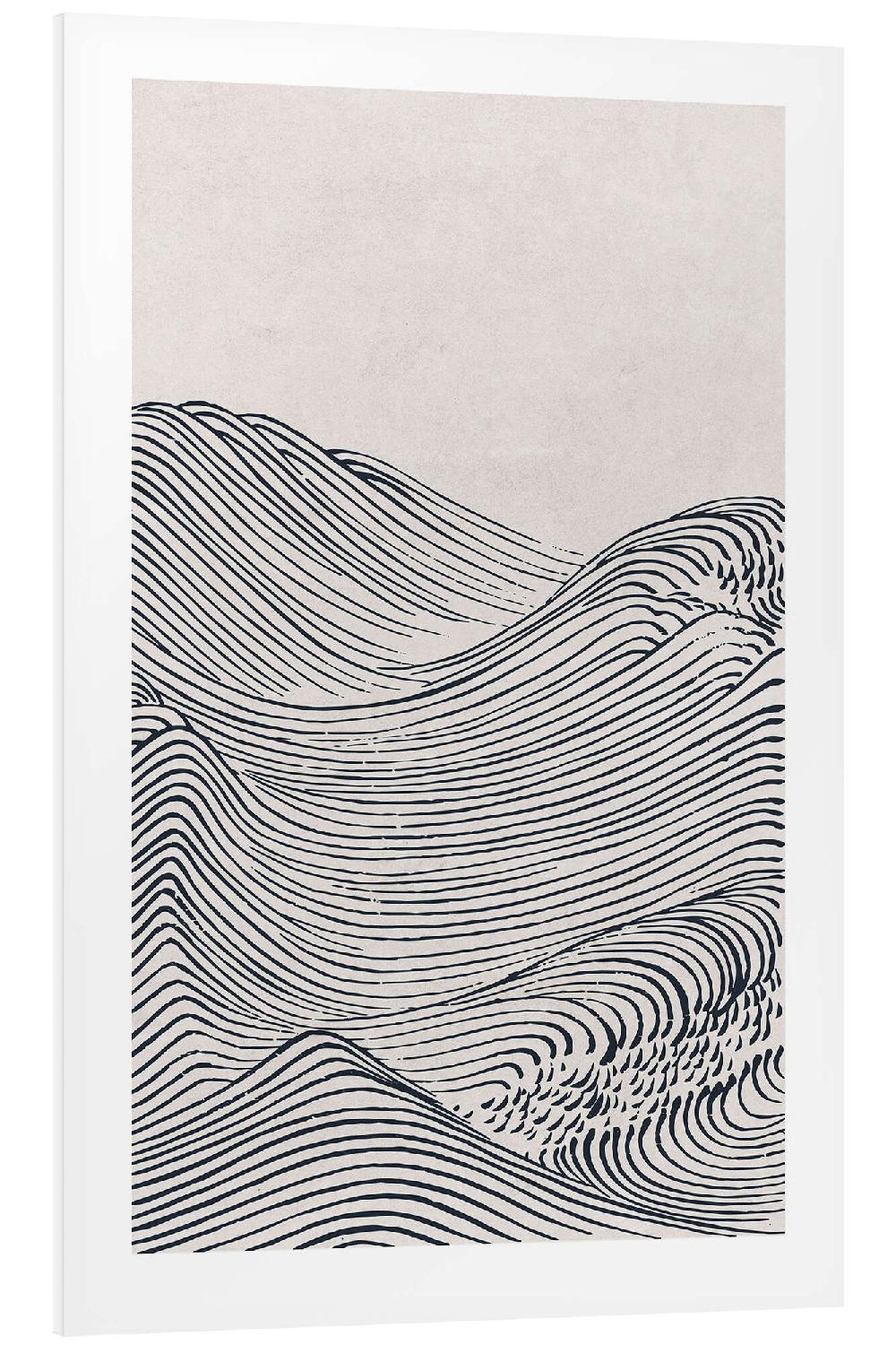 posterlounge PVC print De golf II