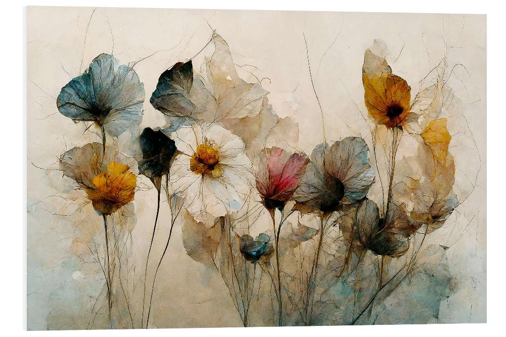 posterlounge PVC print Dried Flower Arrangement