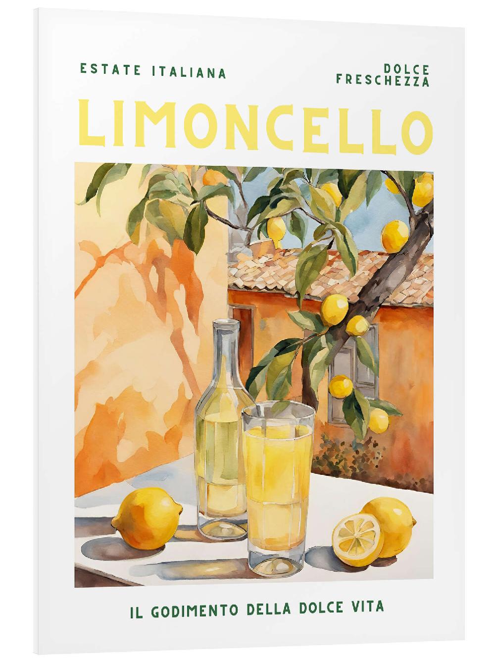 posterlounge PVC print Estate Italiana - Limoncello