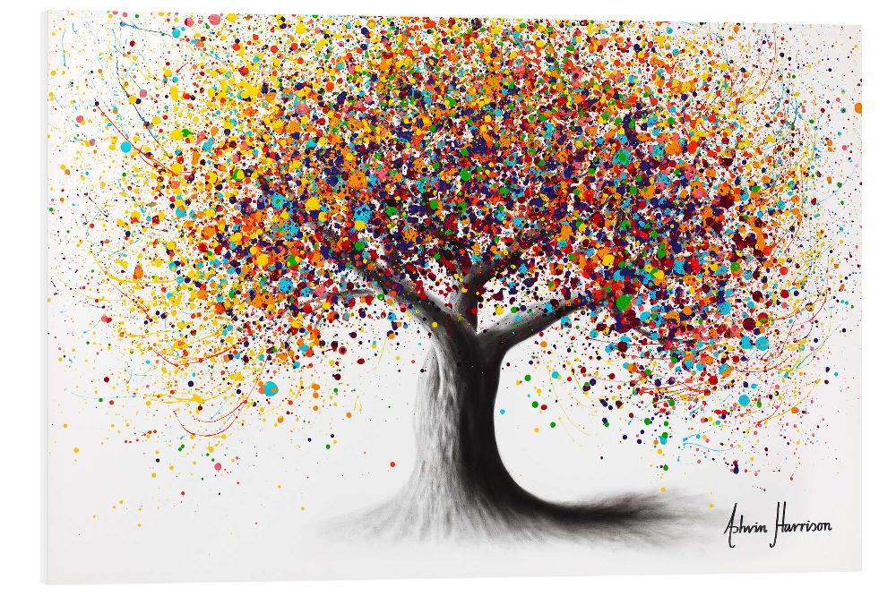 posterlounge PVC print Rainbow Soul Tree