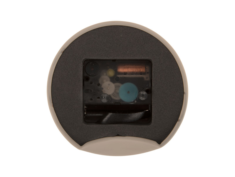 Present Time Alarm Clock Belle Numbers - KA5915WG Warm Grey