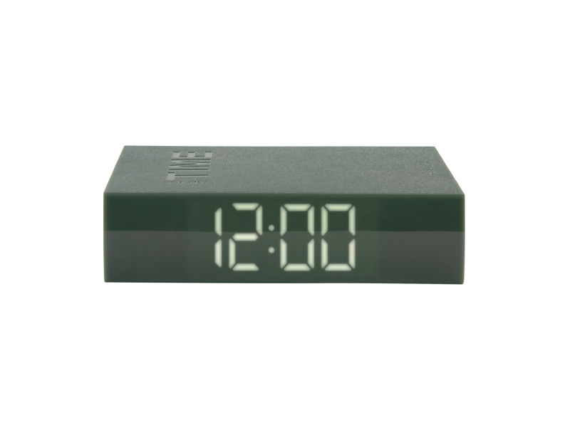 Present Time Alarm Clock Book LED - KA5861GR Jungle Green