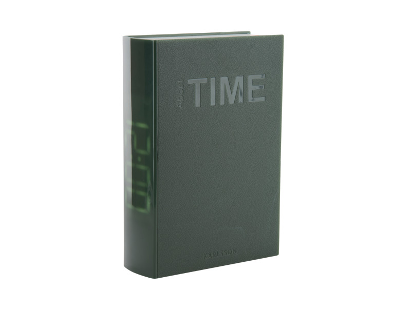 Present Time Alarm Clock Book LED - KA5861GR Jungle Green
