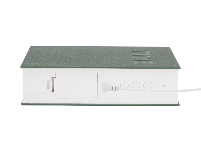 Present Time Alarm Clock Book LED - KA5861GR Jungle Green