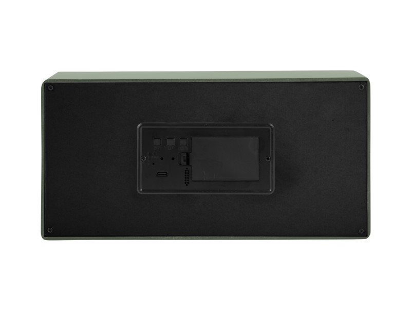 Present Time Alarm Clock Boxed LED - KA5868GR Jungle Green