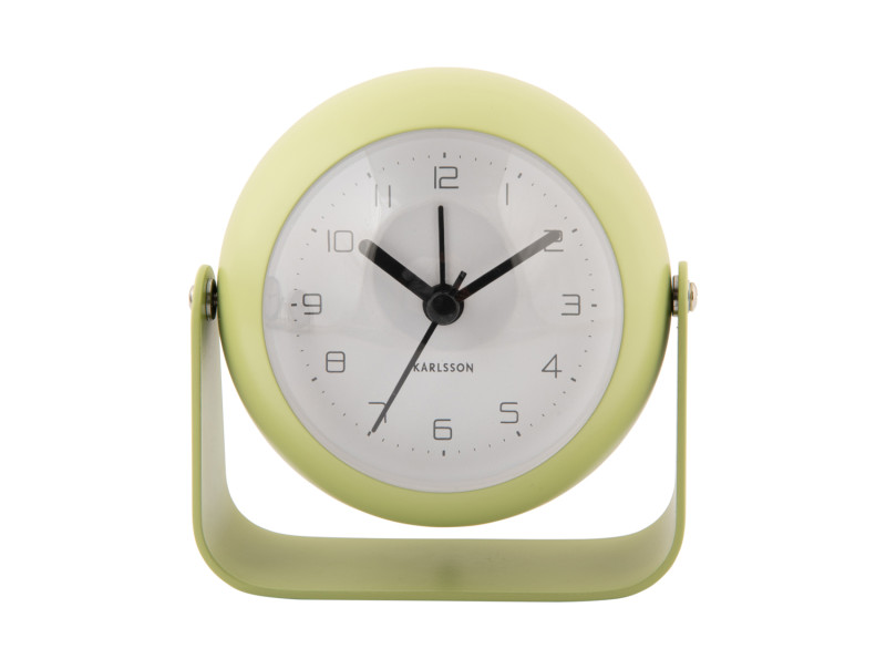 Present Time Alarm Clock Bunky - KA5972LG Matcha Green