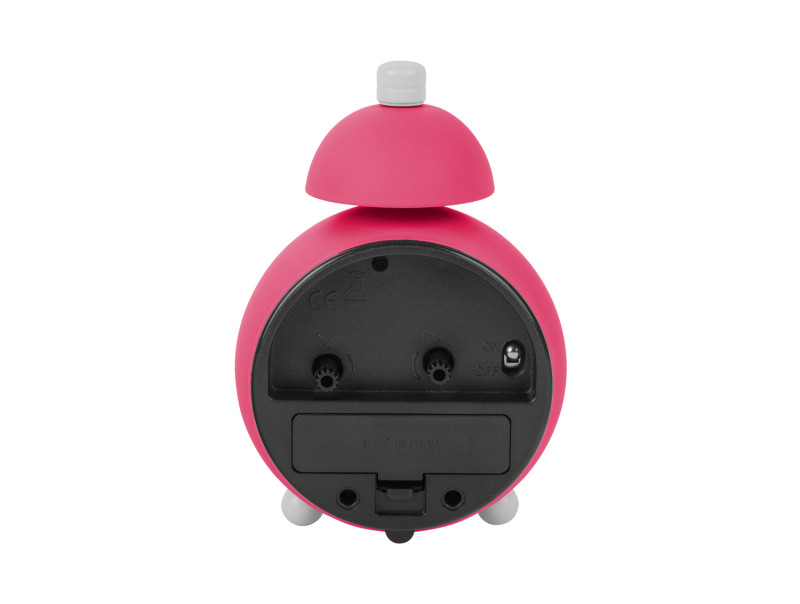 Present Time Alarm Clock Chaplin - KA5979BP Bright Pink