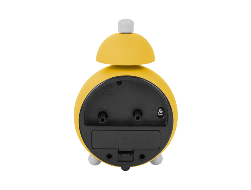 Present Time Alarm Clock Chaplin - KA5979BY Bright Yellow