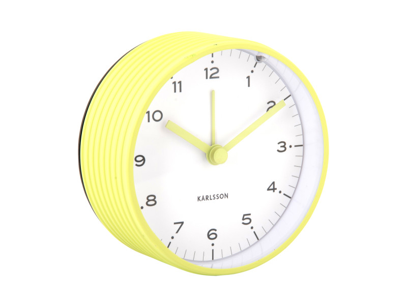 present time Alarm Clock Circus Rings - KA6010GR Matcha green