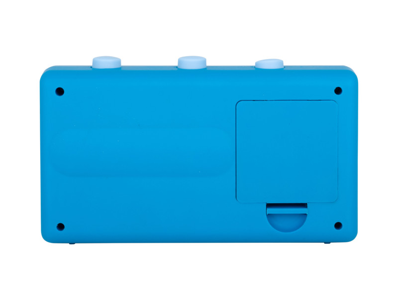 Present Time Alarm Clock Data Flip - KA5941BB Bright Blue