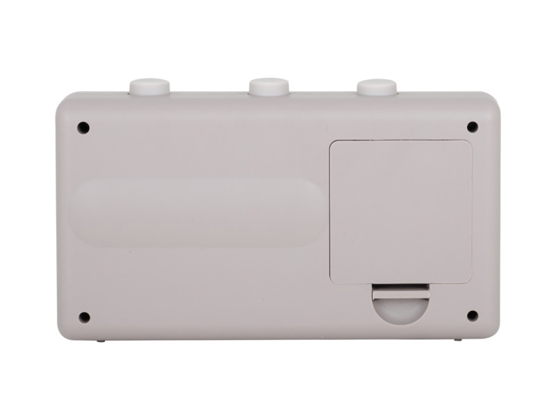 Present Time Alarm Clock Data Flip - KA5941GY Dark Grey