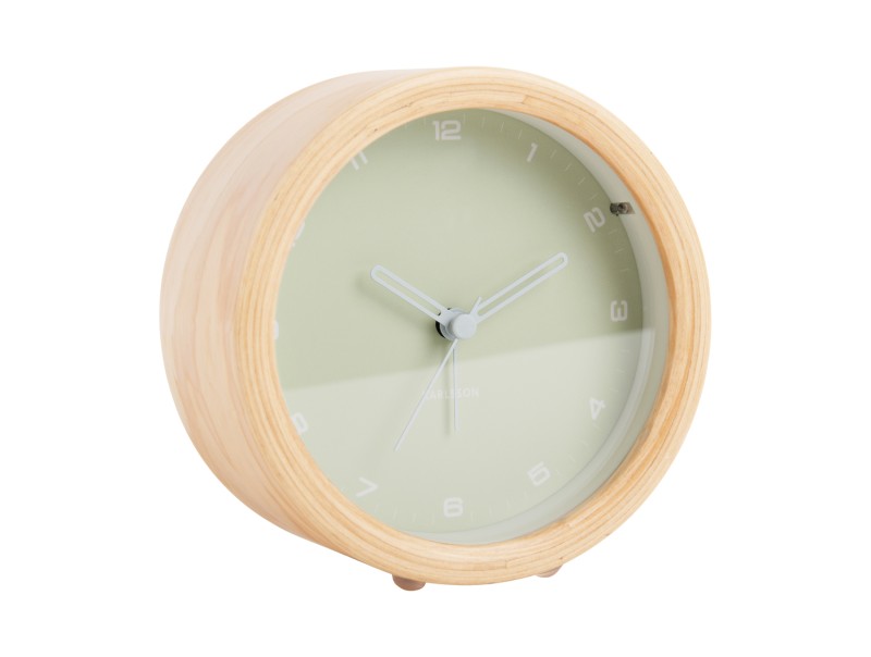 Present Time Alarm Clock Gentle - KA5987LG Soft Green