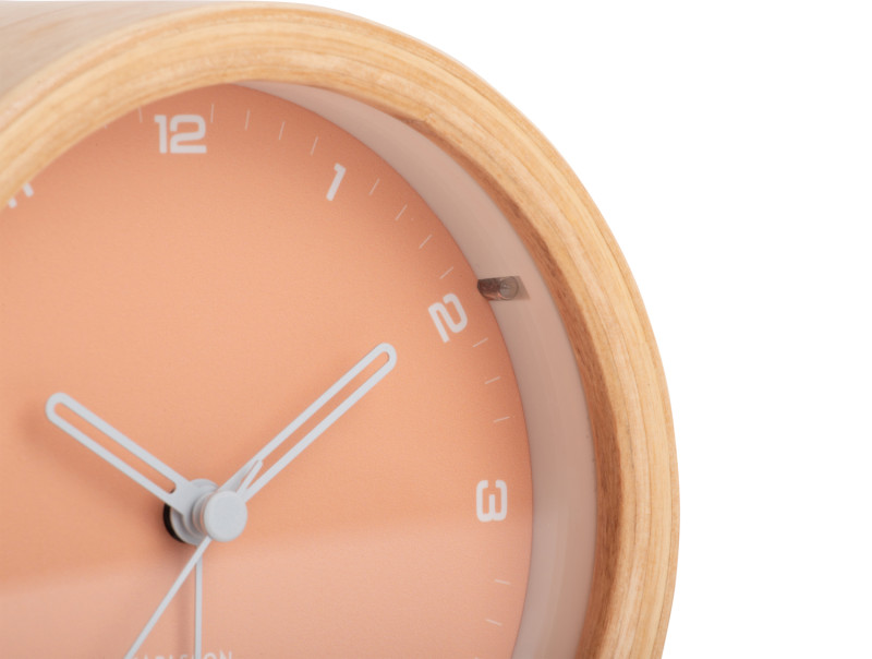 Present Time Alarm Clock Gentle - KA5987LO Soft Orange