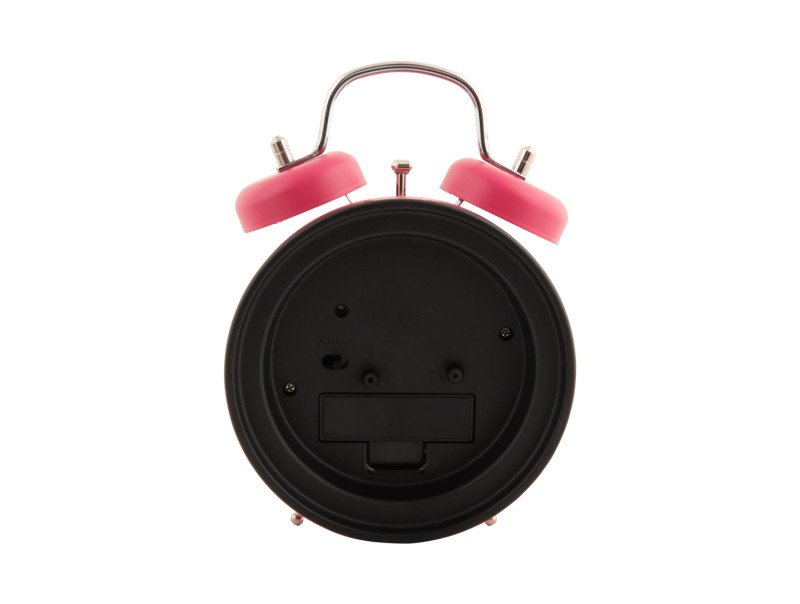 Present Time Alarm Clock Glam Diamonds - KA6018DP Dark Pink