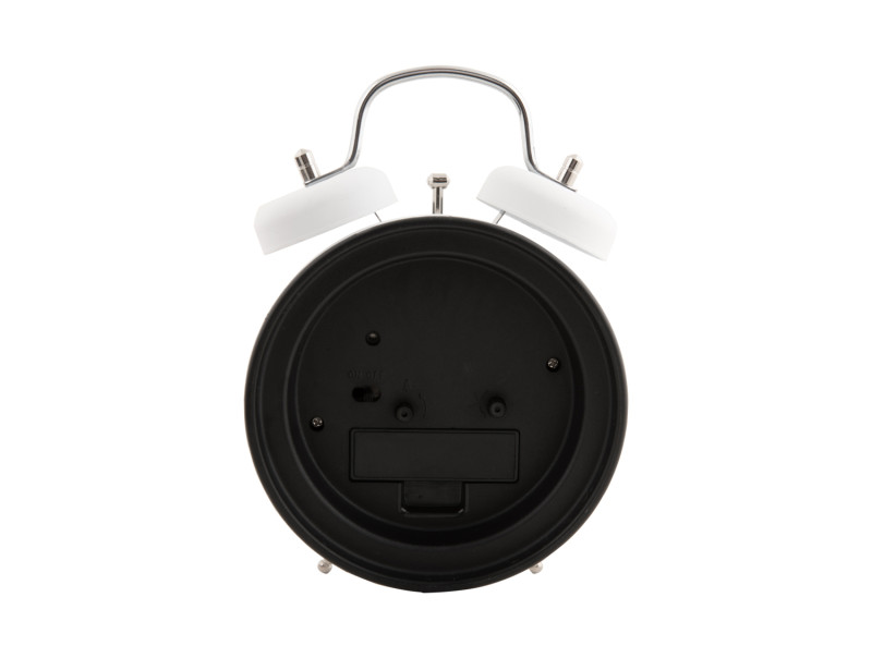 Present Time Alarm Clock Glam Diamonds - KA6018WH White