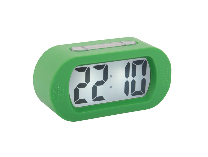 present time Alarm Clock Gummy - KA5753BG Bright green