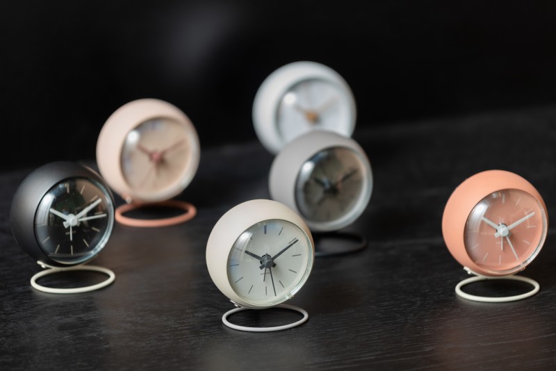 Present Time Alarm Clock Mini Nirvana Globe - KA5901AS Assorted