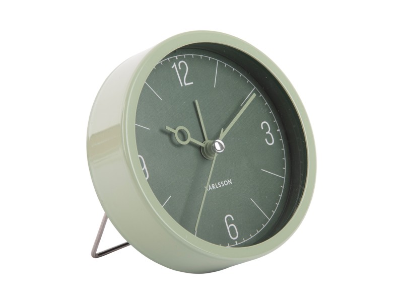 present time Alarm Clock Monocle - KA5986GR Jungle green