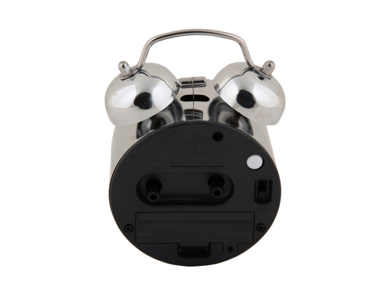 Present Time Alarm Clock Pearl Glow - KA6009CH Chrome Plated