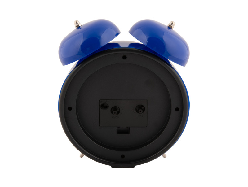 Present Time Alarm Clock Peekaboo Cat - KA5980DB Dark Blue