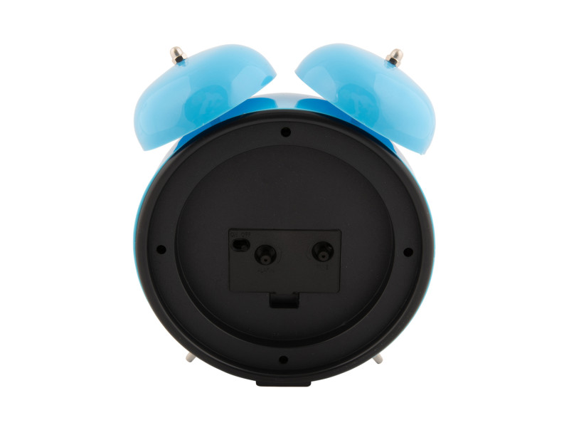 Present Time Alarm Clock Peekaboo Cow - KA5980BL Blue