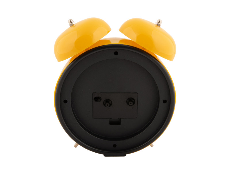 Present Time Alarm Clock Peekaboo Dog - KA5980YE Yellow