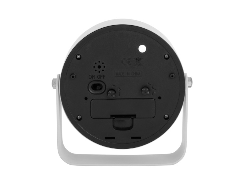 Present Time Alarm Clock Regal Numbers - KA5989WH White