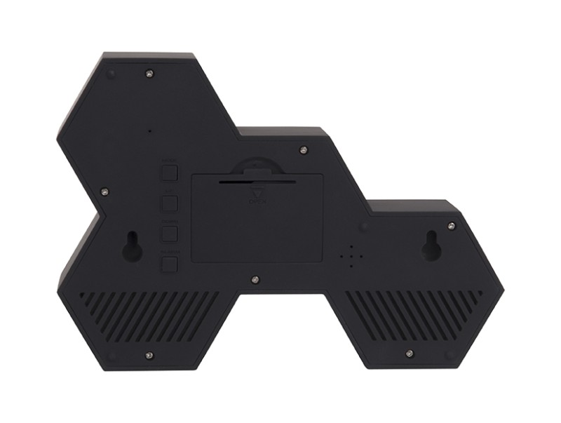 Present Time Alarm Clock Six In The Mix - KA5805BK Black