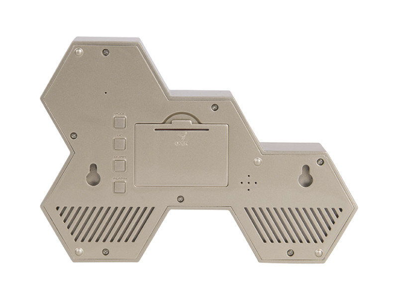 Present Time Alarm Clock Six In The Mix - KA5805GD Gold Painted