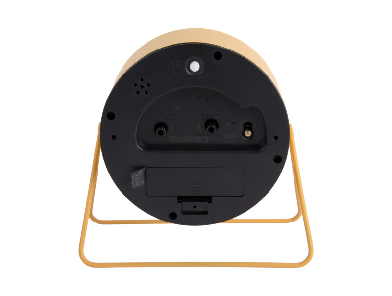 Present Time Alarm Clock Stark - KA5952YE Honey Yellow