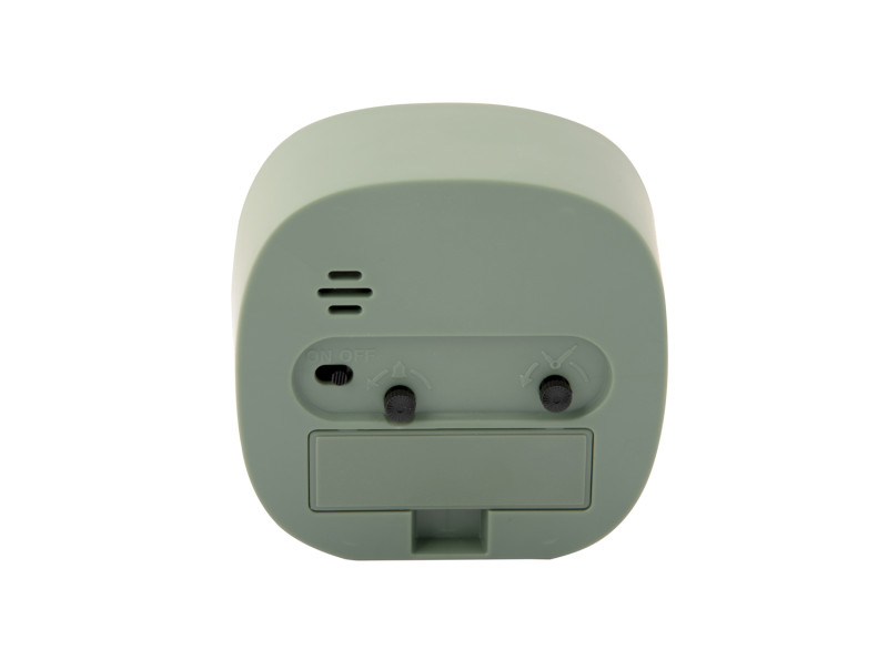 Present Time Alarm Clock Travel Square - KA5957GR Jungle Green
