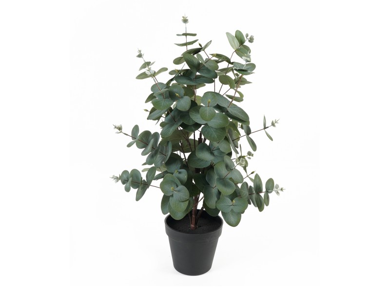 present time Artificial Plant Eucalyptus Leaf - PT4122 Green