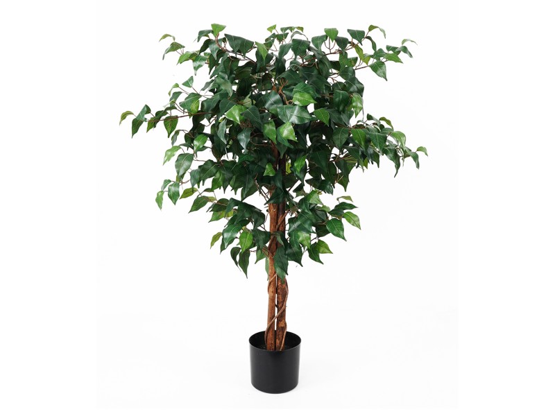 present time Artificial Plant Fig Ficus - PT4120 Green