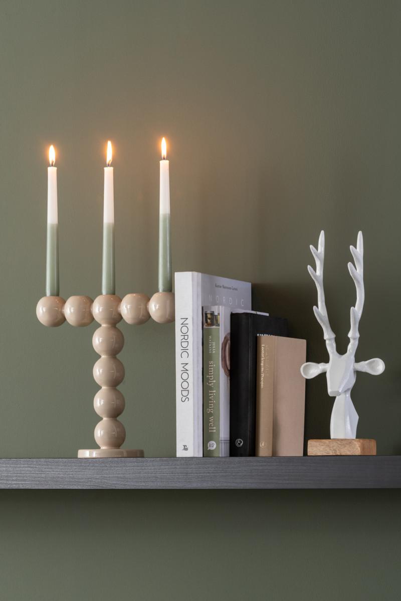 Present Time Candle Holder Bubbles High - PT4202WH White