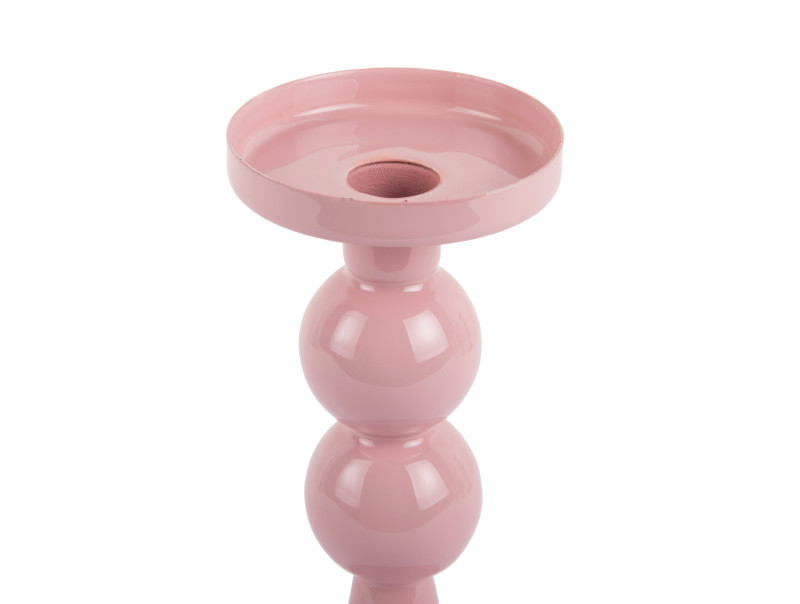 Present Time Candle Holder Funky Medium - PT4262LP Soft Pink