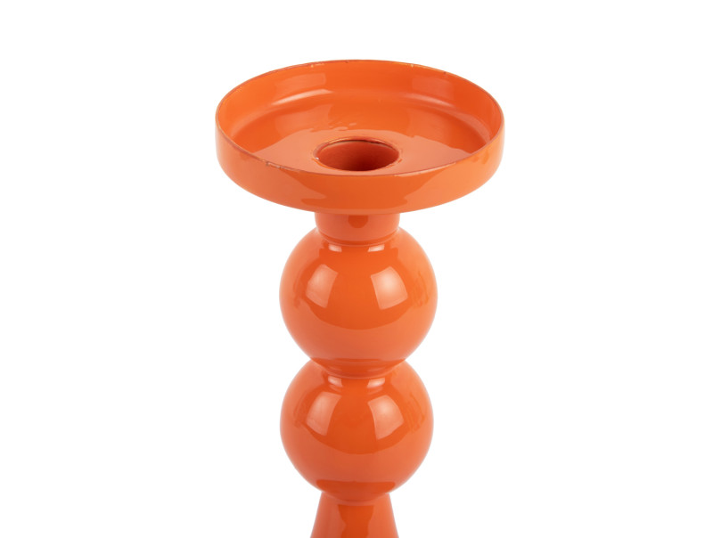 Present Time Candle Holder Funky Medium - PT4262OR Bright Orange