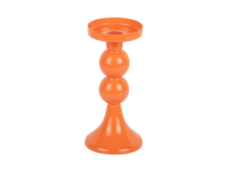 present time Candle Holder Funky Medium - PT4262OR Bright orange