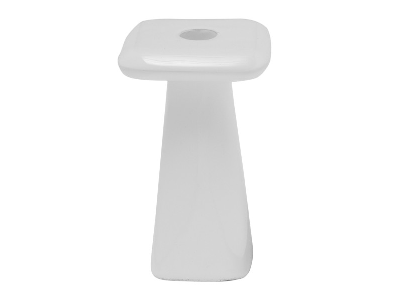 present time Candle Holder Roca Large - PT4375WH White