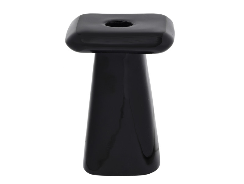 Present Time Candle Holder Roca Medium - PT4374BK Black