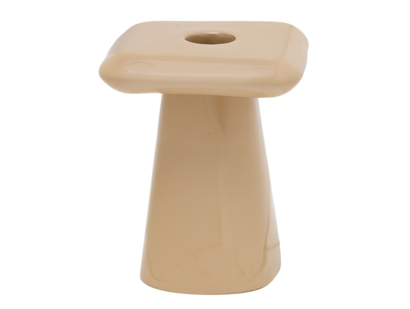 present time Candle Holder Roca Small - PT4373LB Soft brown