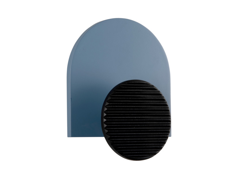 Present Time Coat Hanger Single Knob - PT4277BL Classic Blue