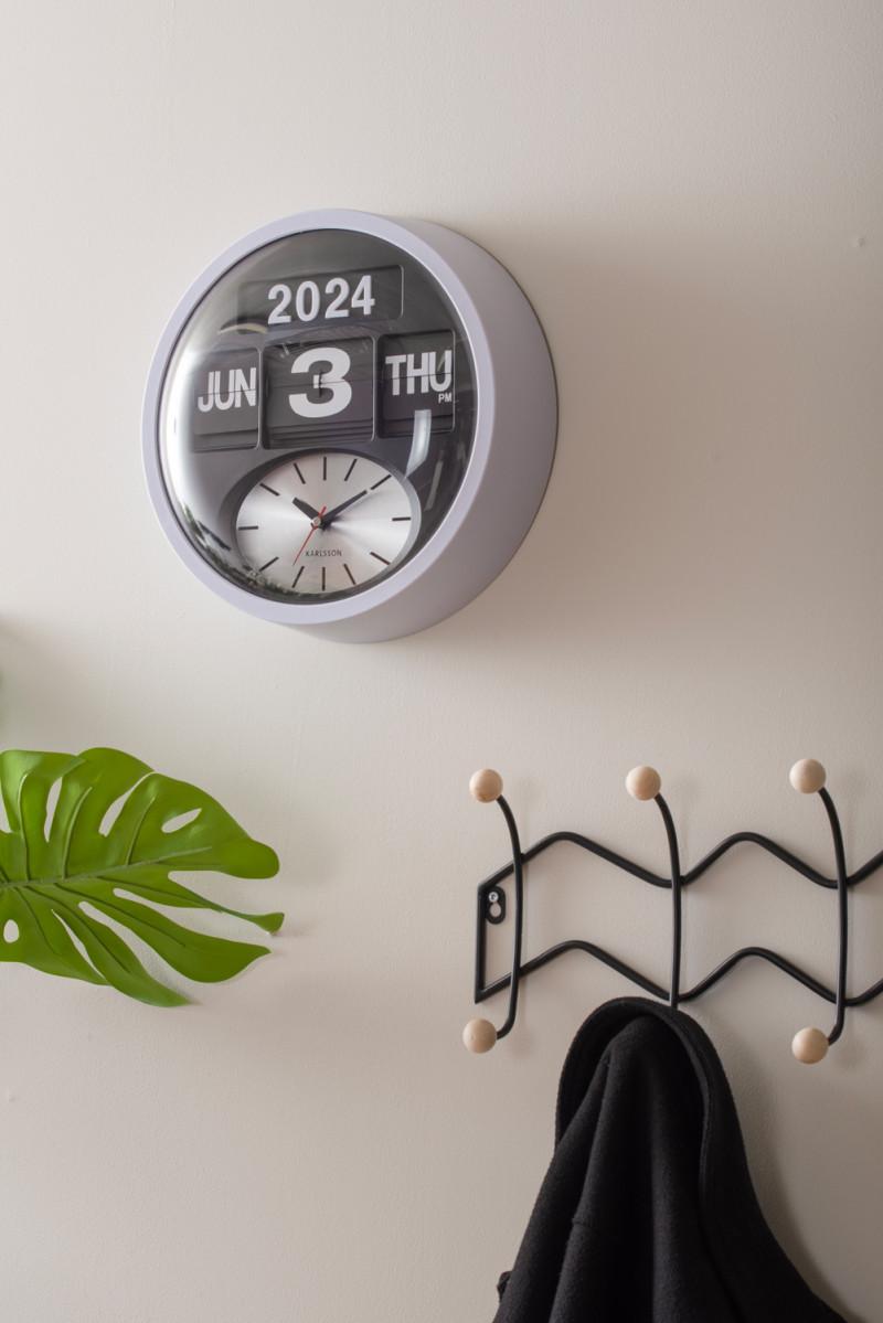 Present Time Coat Rack Double Zig Zag - PT4274BK Black