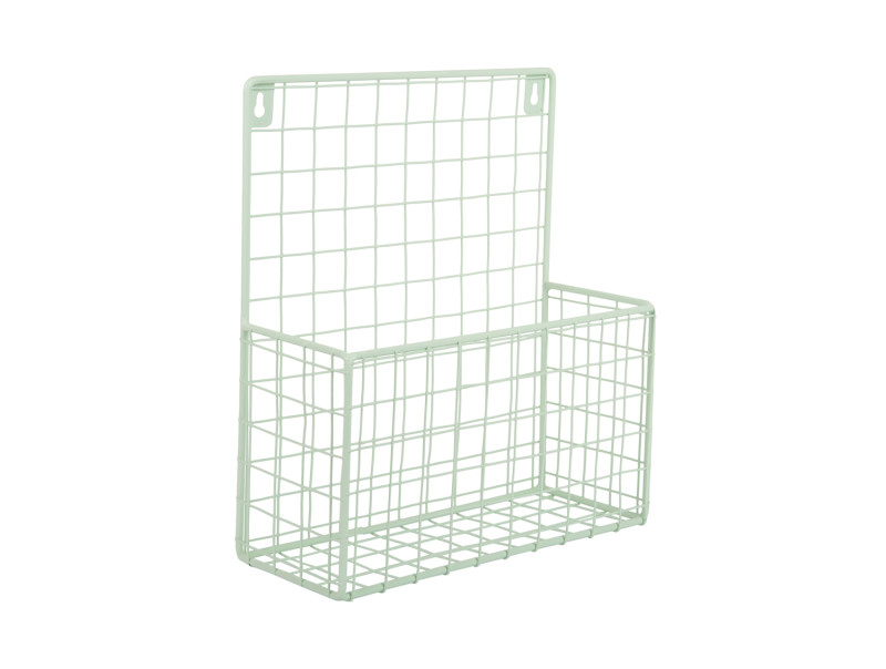 Present Time Magazine Rack Reja - PT4255LG Soft Green