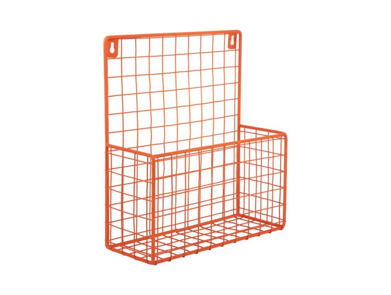 Present Time Magazine Rack Reja - PT4255OR Bright Orange