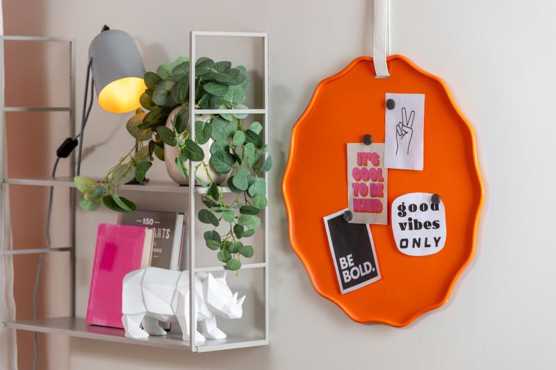 Present Time Memo Board Funky Wave - PT4166OR Bright Orange