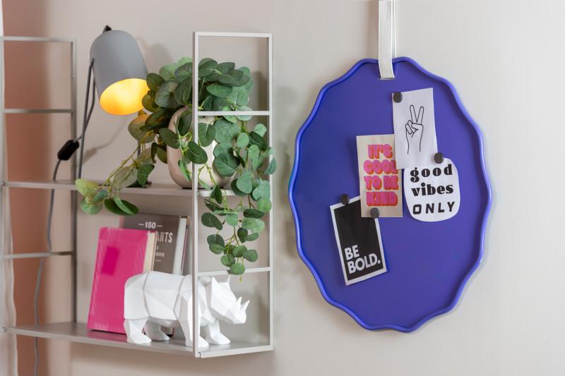 Present Time Memo Board Funky Wave - PT4166PU Bright Purple