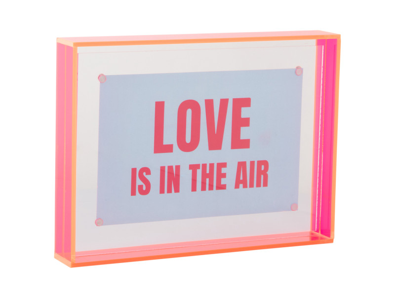 present time Photo Frame Gayo Medium Acrylic - PT4325BP Bright pink